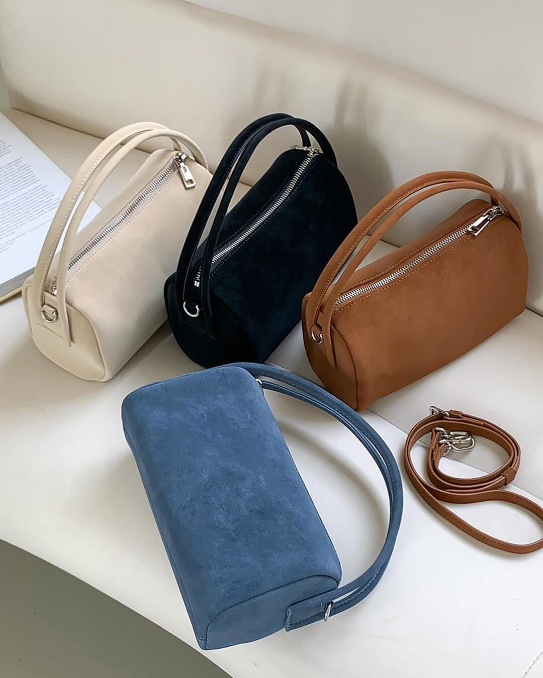 Bolso de ante vegano Adavy