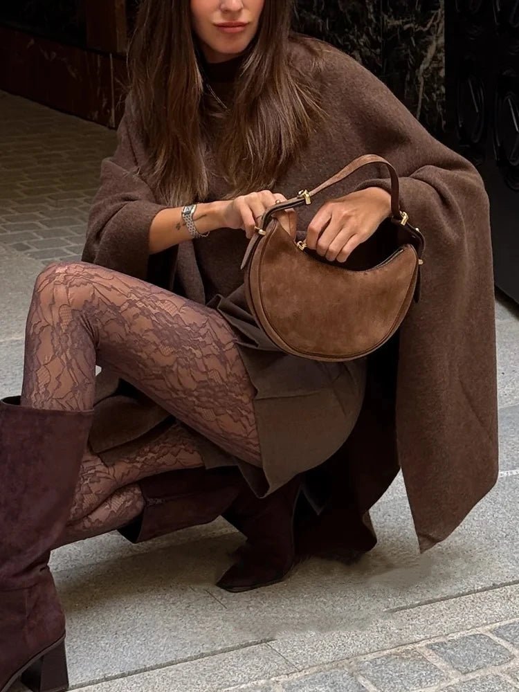 Poncho de punto Adelinka