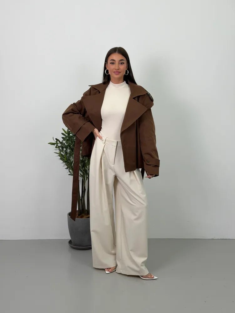 Gabardina corta Adinda