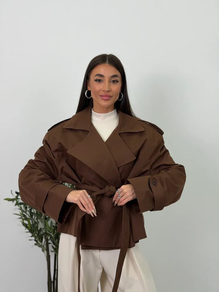 Gabardina corta Adinda