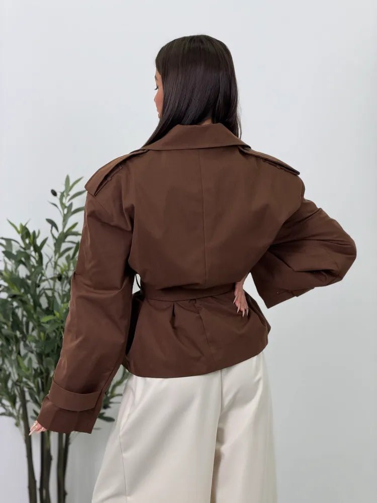Gabardina corta Adinda