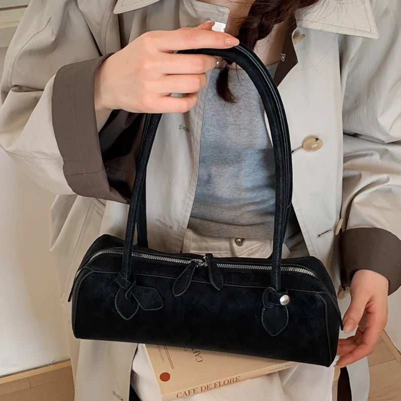 Bolso baguette Adora de ante
