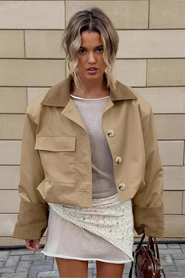 Chaqueta corta utilitaria Adriana