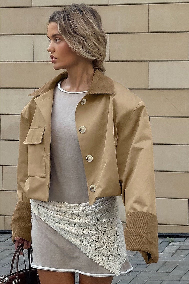 Chaqueta corta utilitaria Adriana