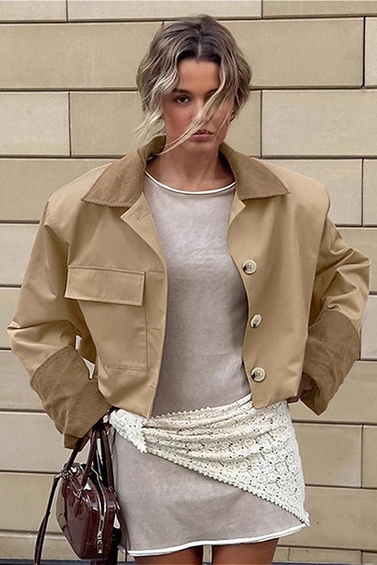Chaqueta corta utilitaria Adriana
