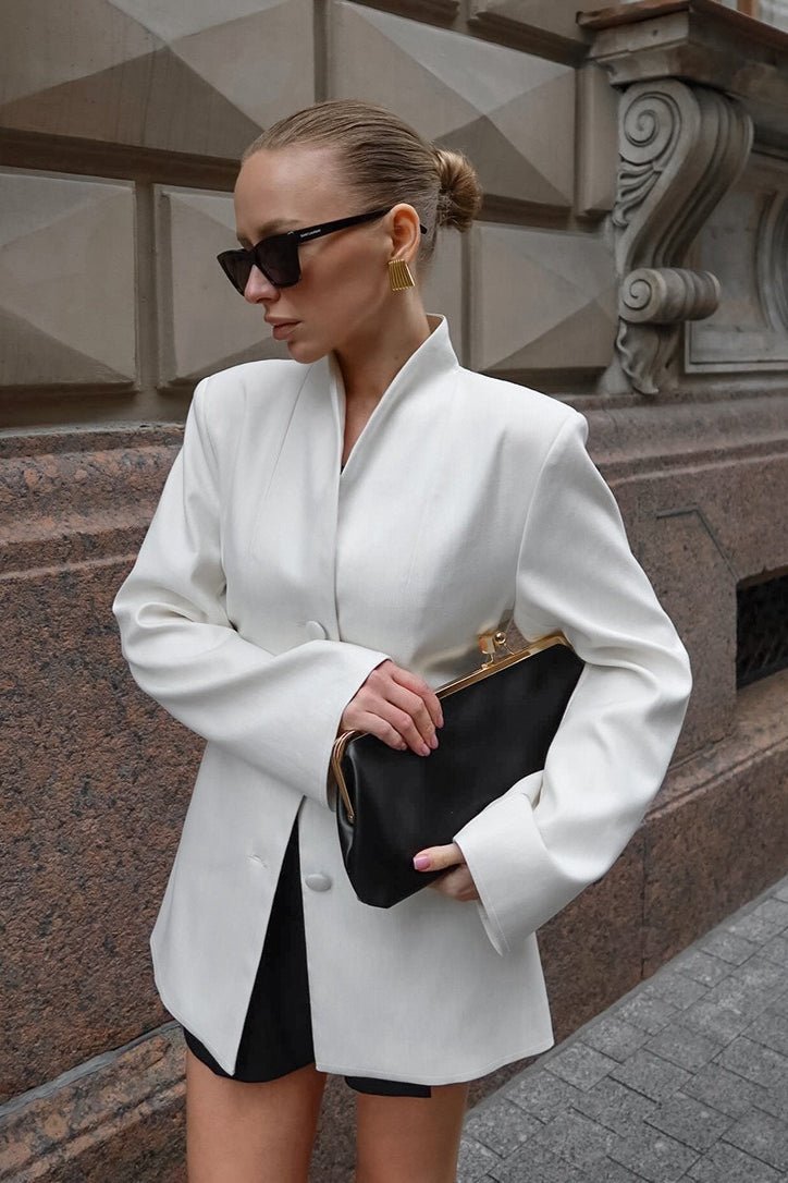 Blazer con cintura entallada Aimee