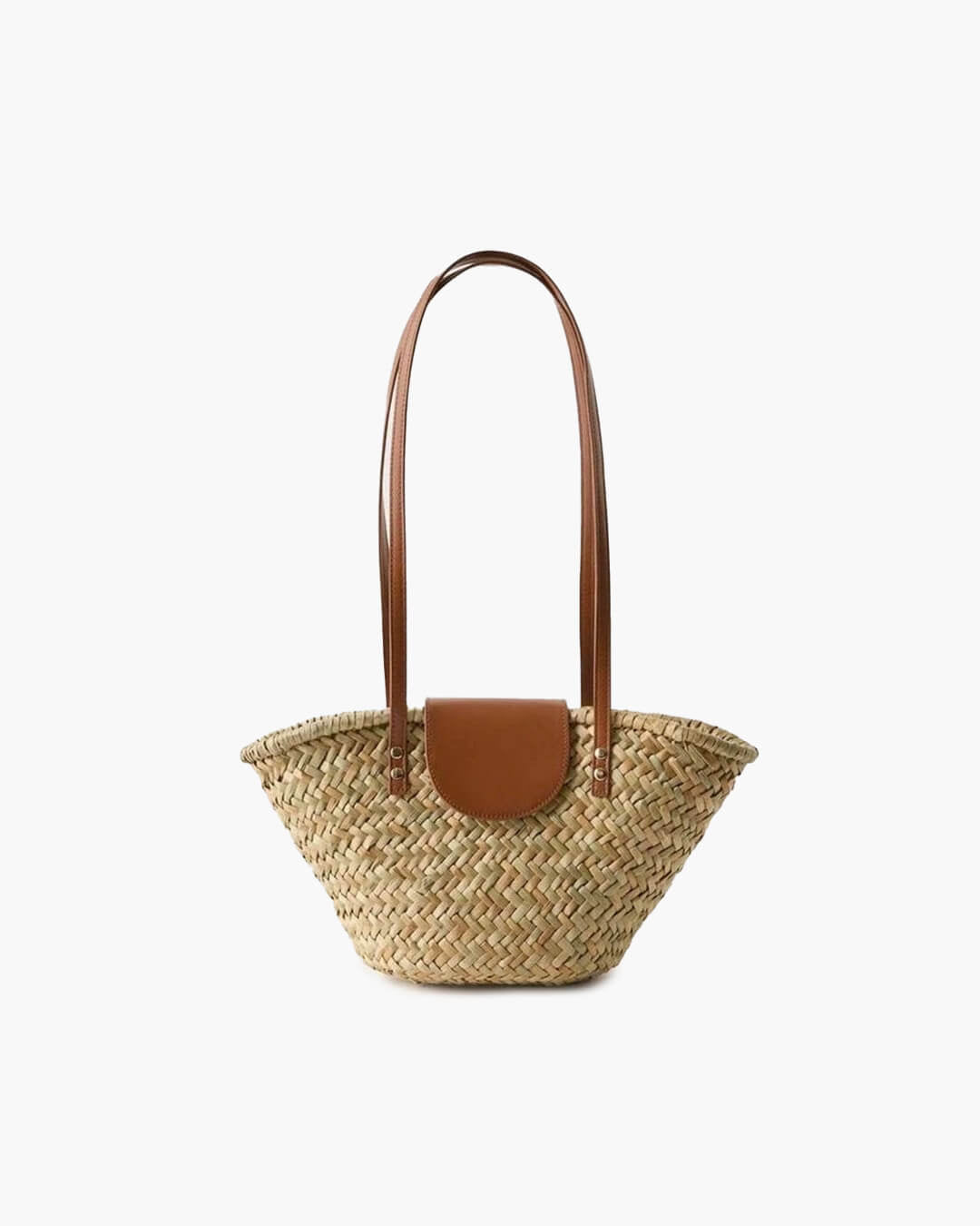 Bolso de hombro tejido de ratán Aisea