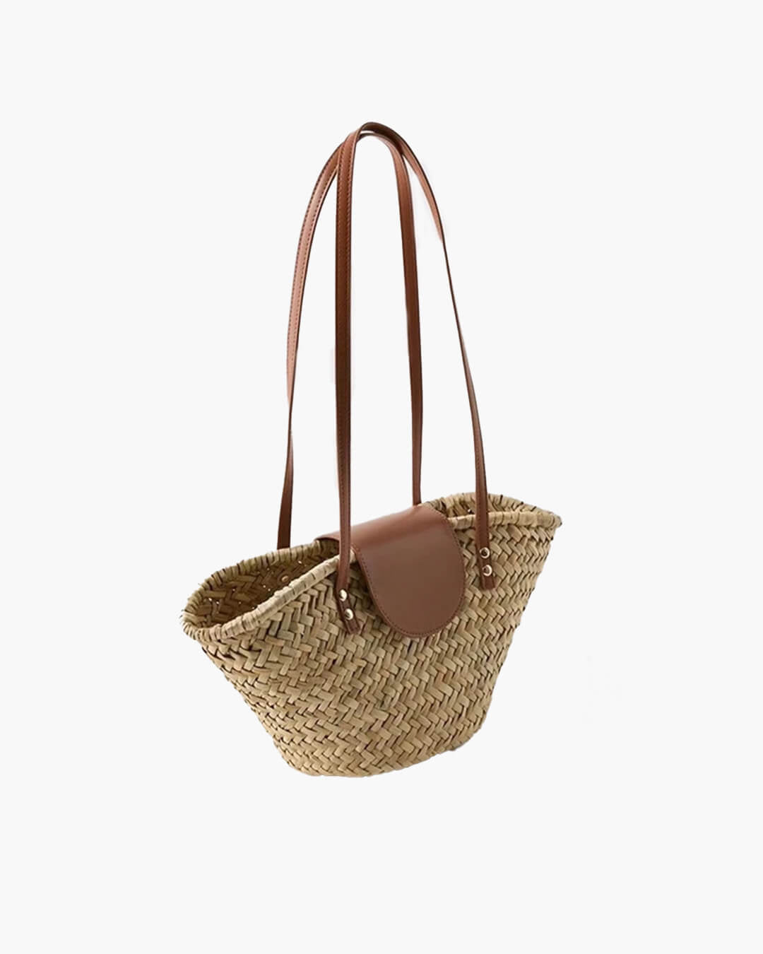 Bolso de hombro tejido de ratán Aisea
