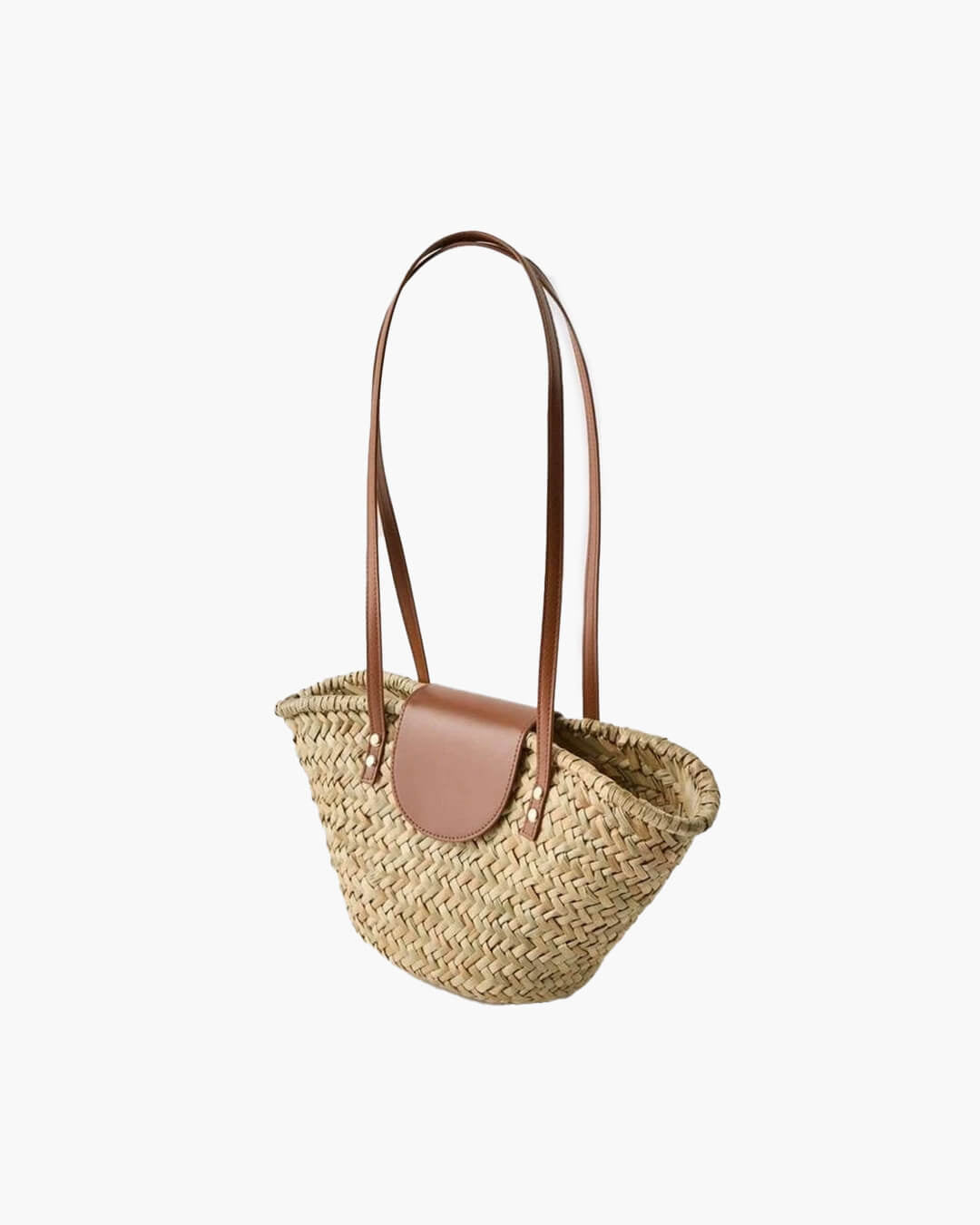 Bolso de hombro tejido de ratán Aisea