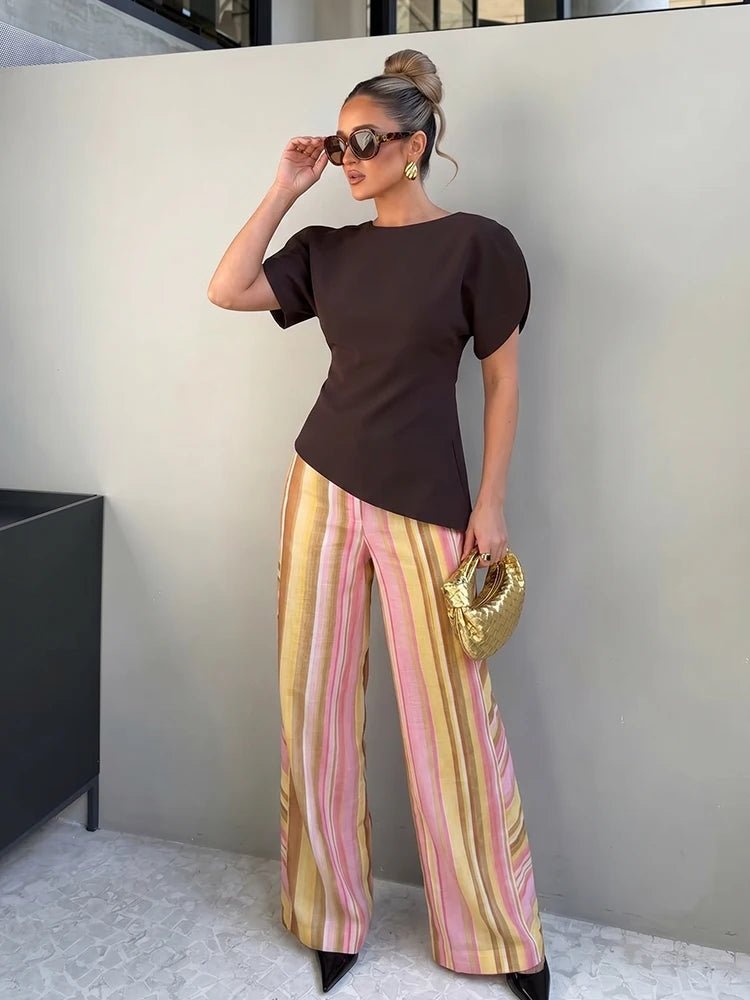 Aislinn Wide Leg Palazzo Pants