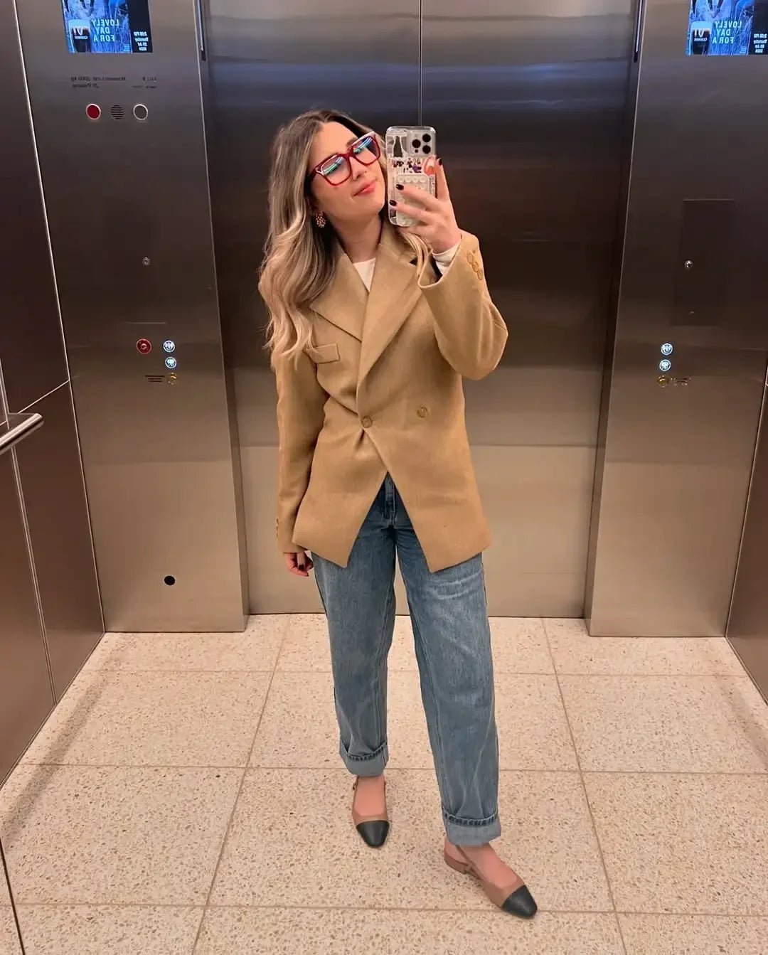 Chaqueta tipo blazer Aleena