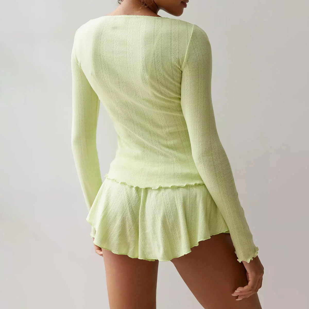 Conjunto de pijama de manga larga Amalia