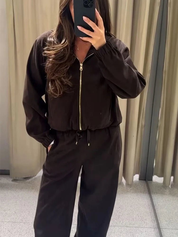 Conjunto de chándal con capucha Amirah