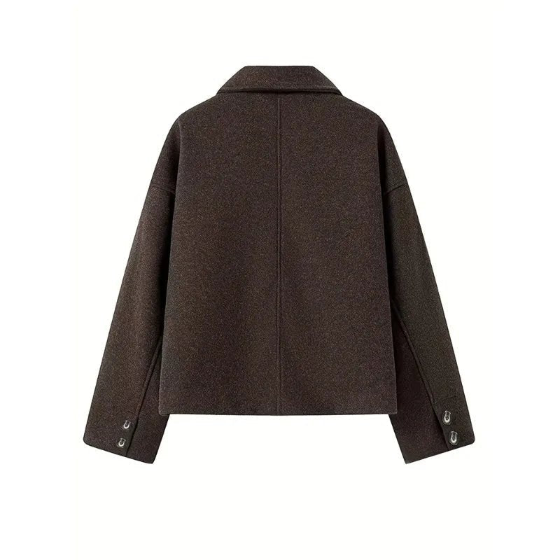 Chaqueta corta abotonada Angelina
