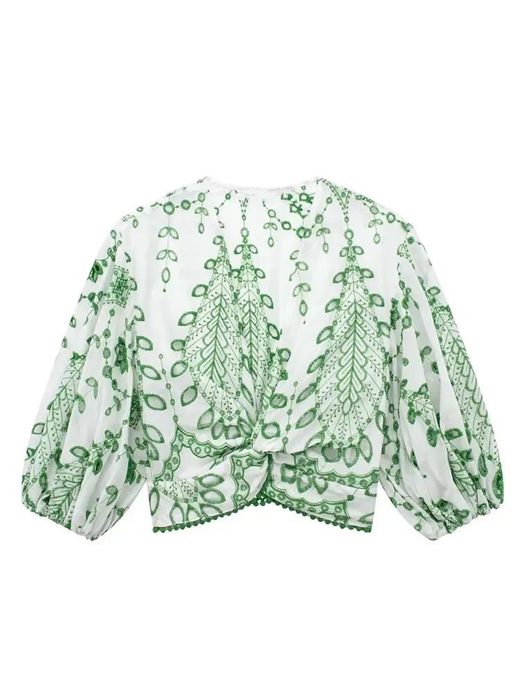 Conjunto de shorts bordado Aoife