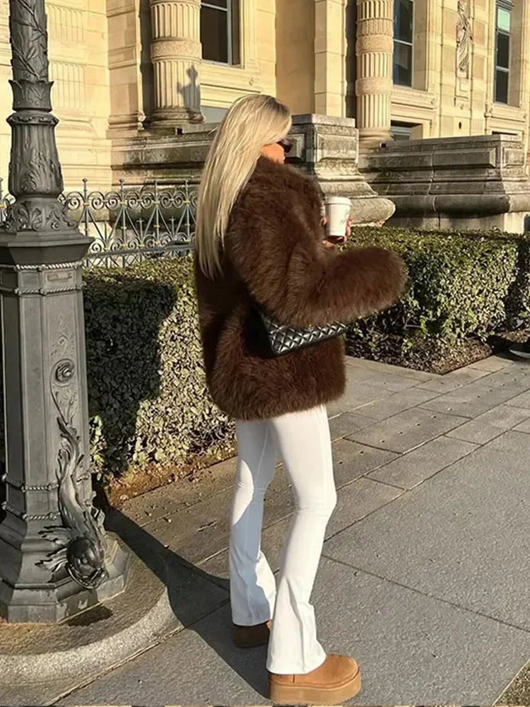 Chaqueta de pelo sintético Audrey