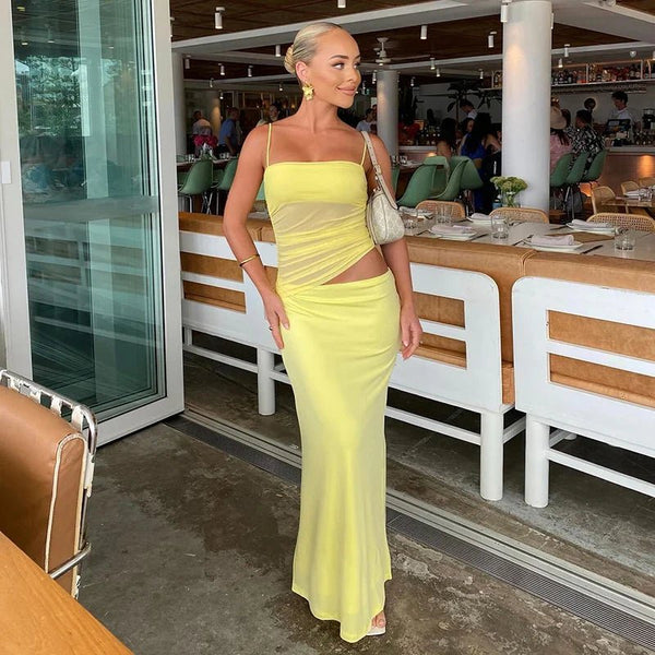 Conjunto de vestido corto de dos piezas Ava