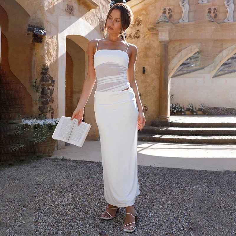 Conjunto de vestido corto de dos piezas Ava