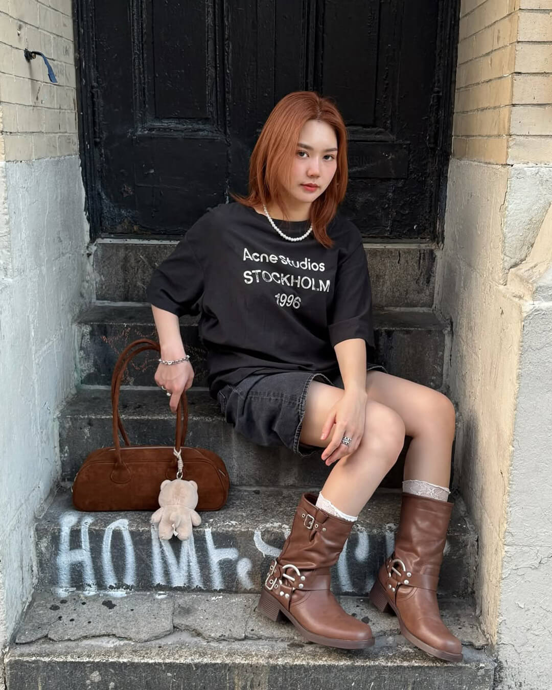 Bolso de ante vegano Aveline