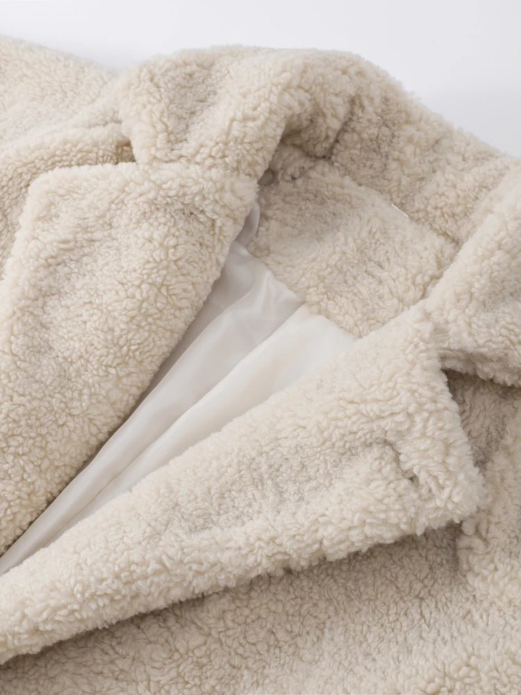 Abrigo de invierno de peluche Avianna