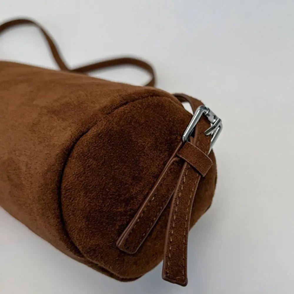 Bolso hobo acolchado de ante Beatrice