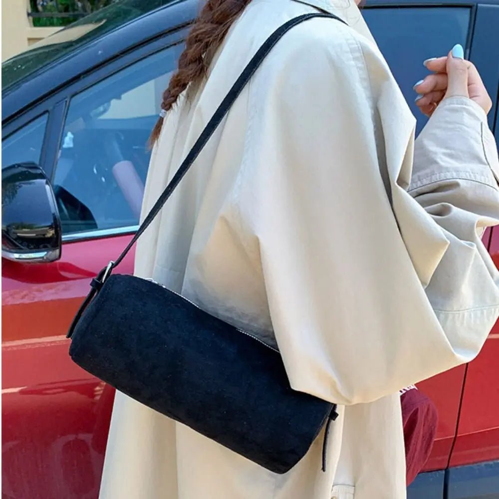 Bolso hobo acolchado de ante Beatrice