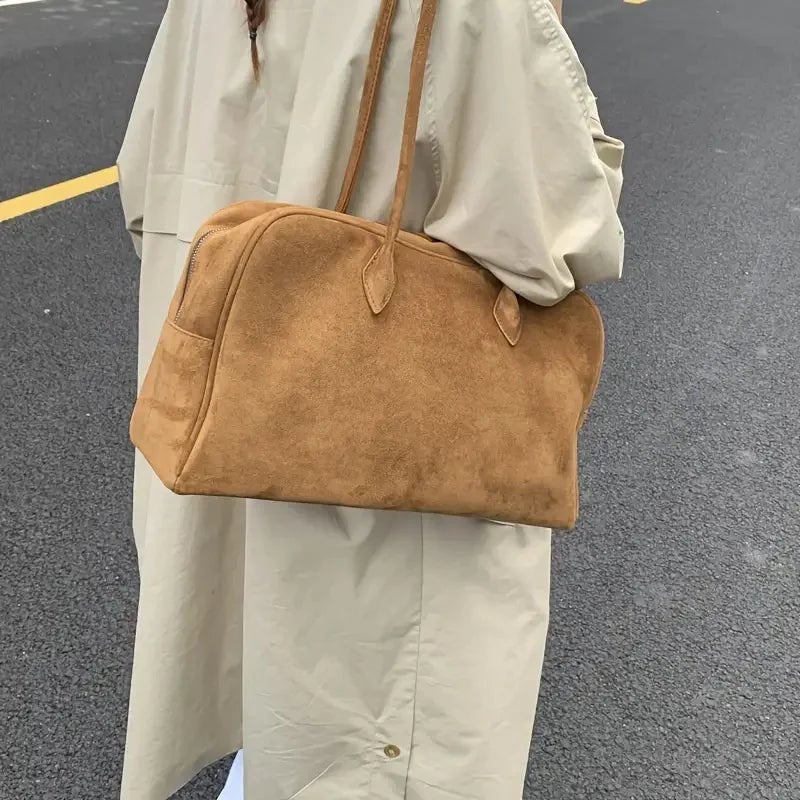 Bolso tote para portátil de cuero vintage Beatrice