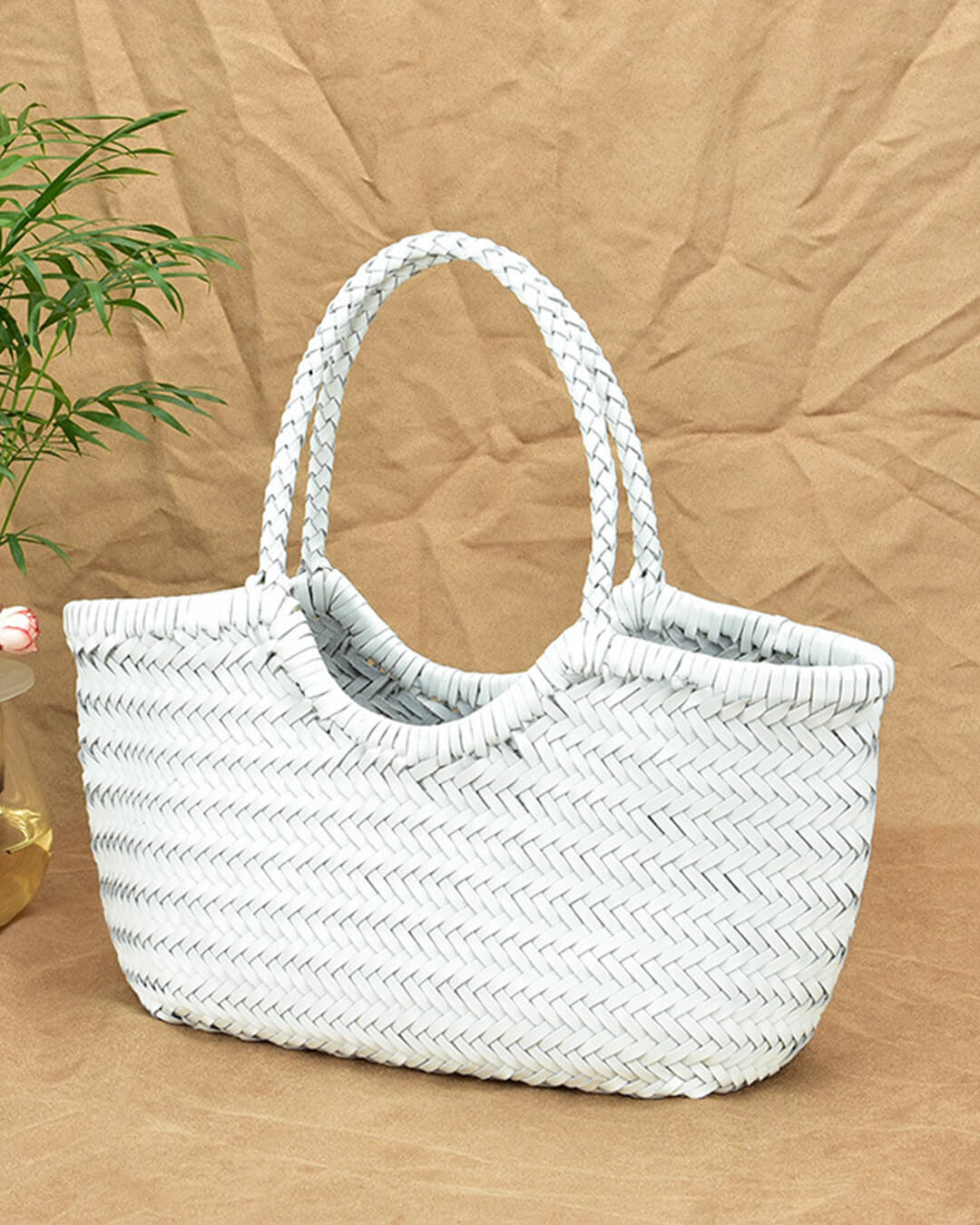 Bolso tote tejido Beatrice