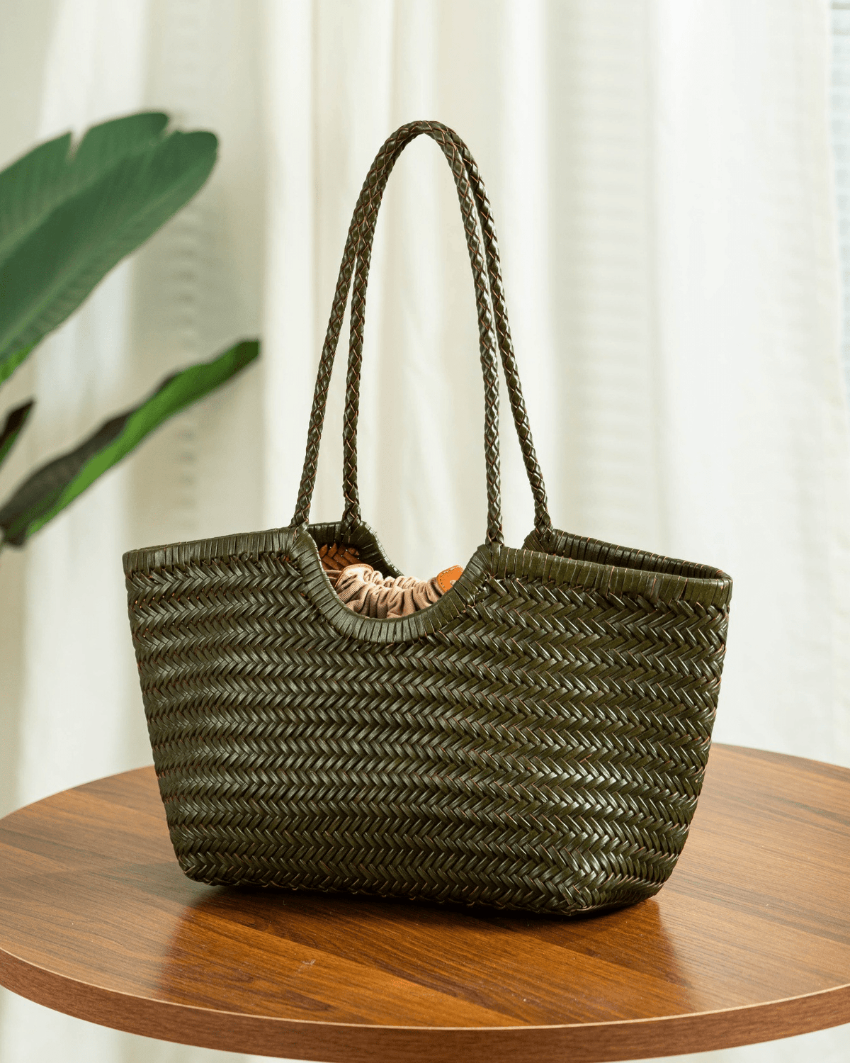Bolso tote tejido Beatrice