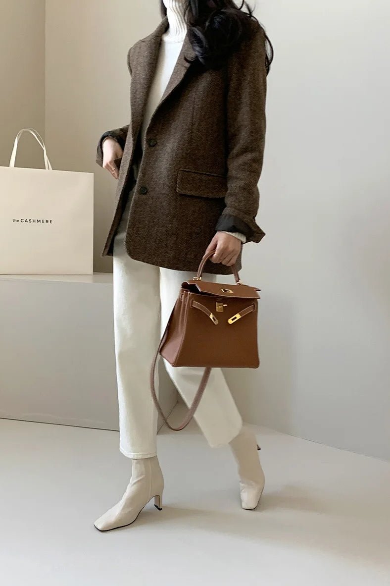 Blazer de corte extragrande Belle