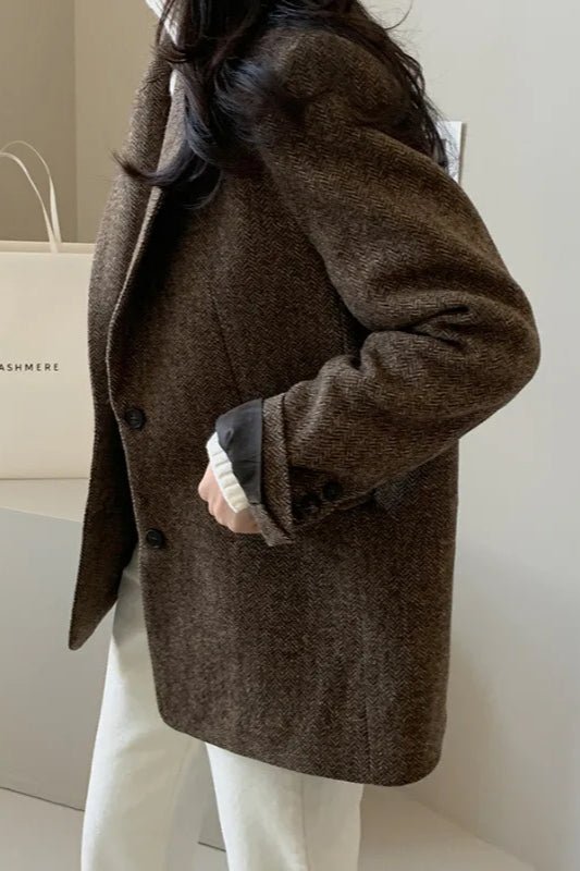 Blazer de corte extragrande Belle
