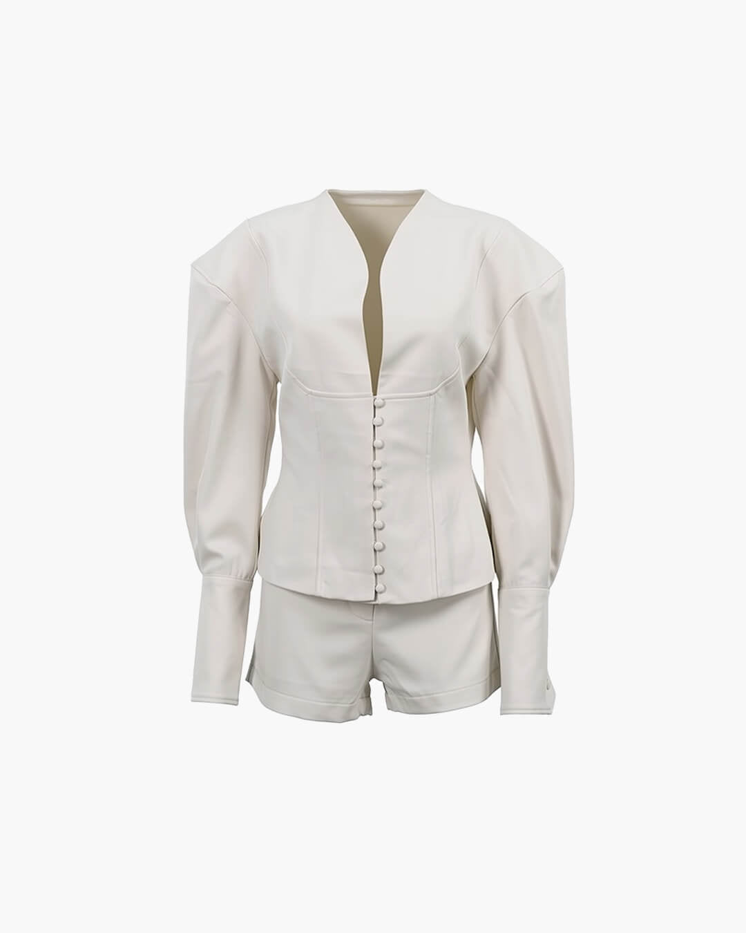 Conjunto de blazer con cintura ceñida Bethany