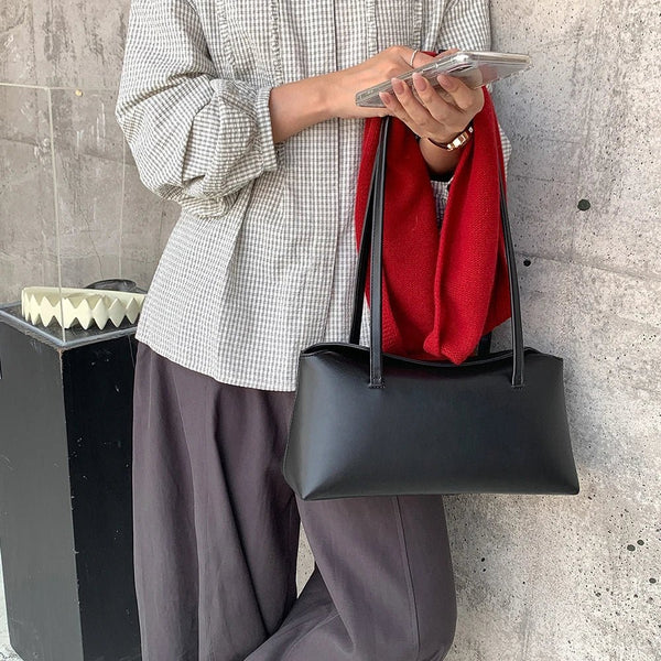 Bolso tote acolchado de hombro Bianca