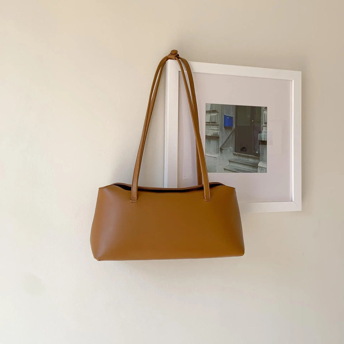 Bolso tote acolchado de hombro Bianca