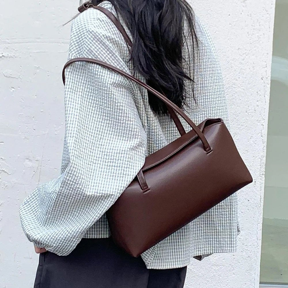 Bolso tote acolchado de hombro Bianca