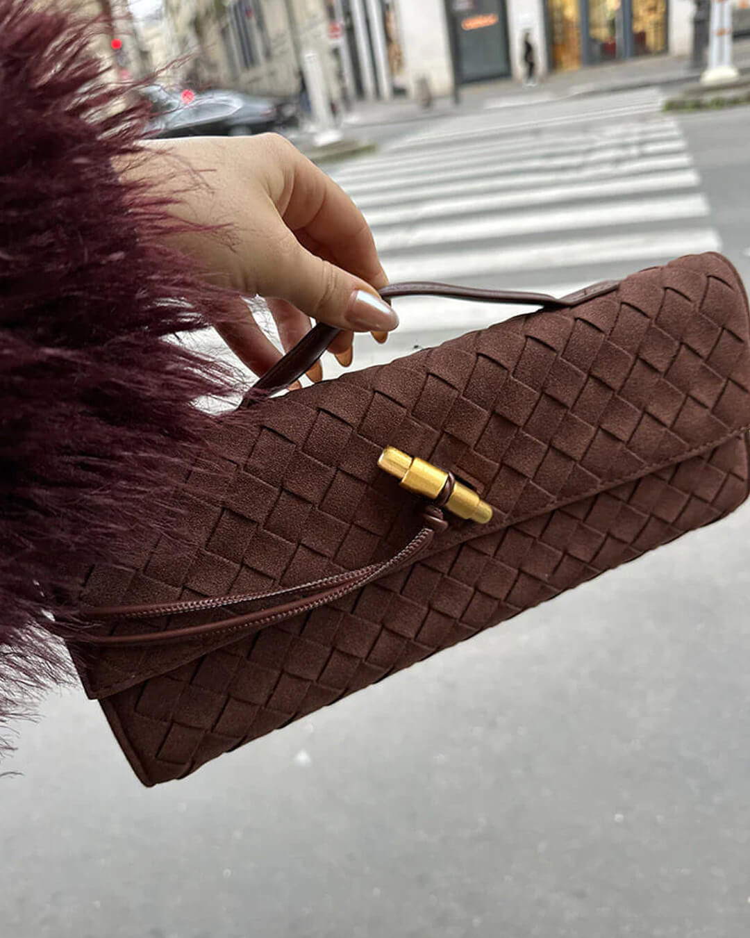 Bolso de ante Bianca
