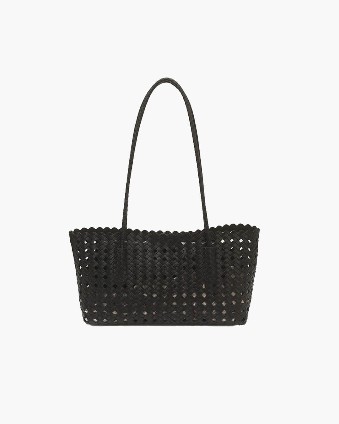 Bolso de mano de paja tejida Briana