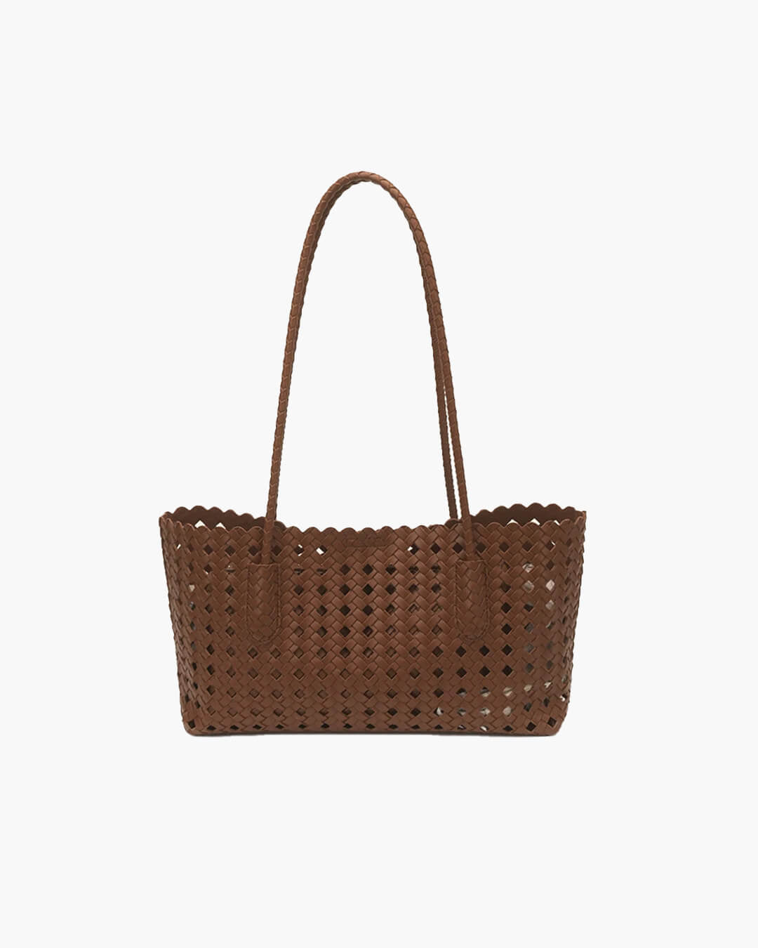 Bolso de mano de paja tejida Briana