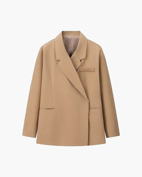 Blazer Brittany con solapa y un botón