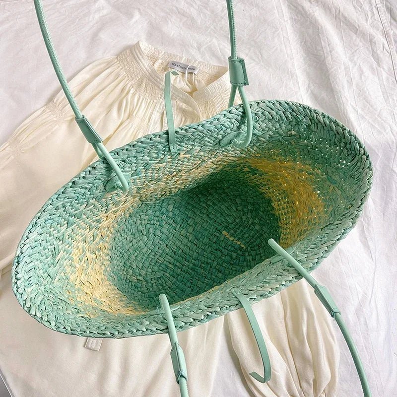 Bolso tote de paja francesa Camille