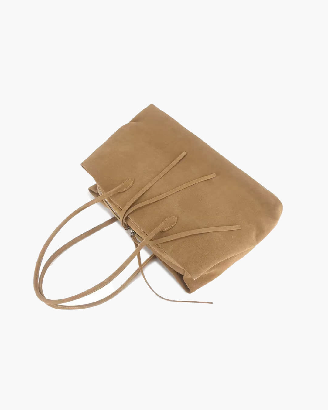 Bolso tote de ante aterciopelado Carly