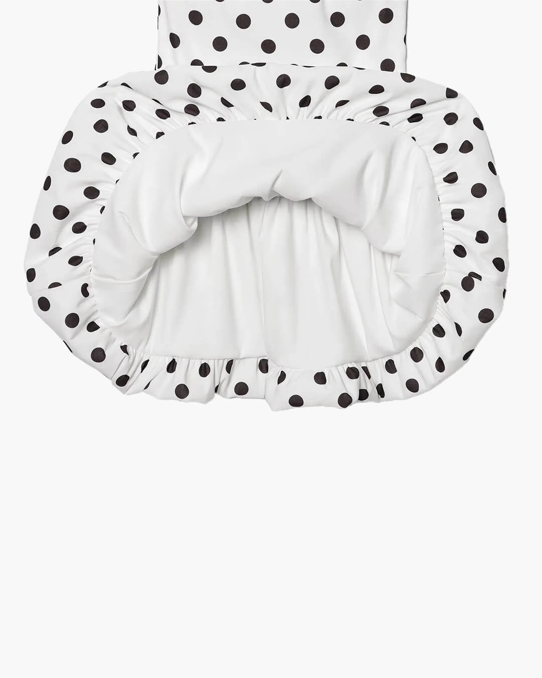 Minivestido abombado de lunares Cassy