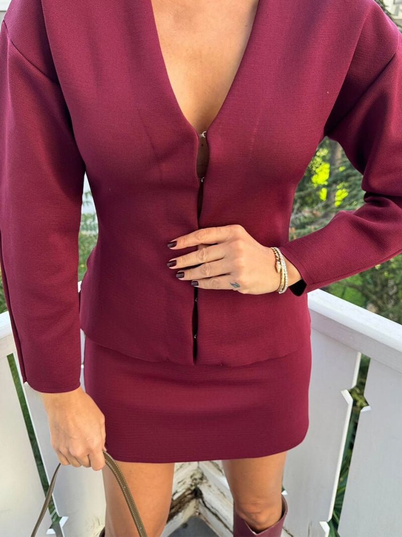 Conjunto de punto Cathy
