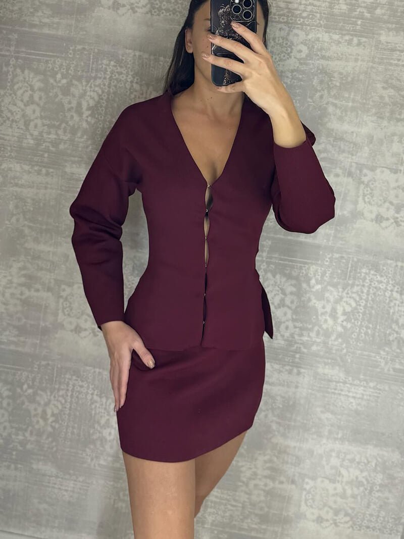 Conjunto de punto Cathy