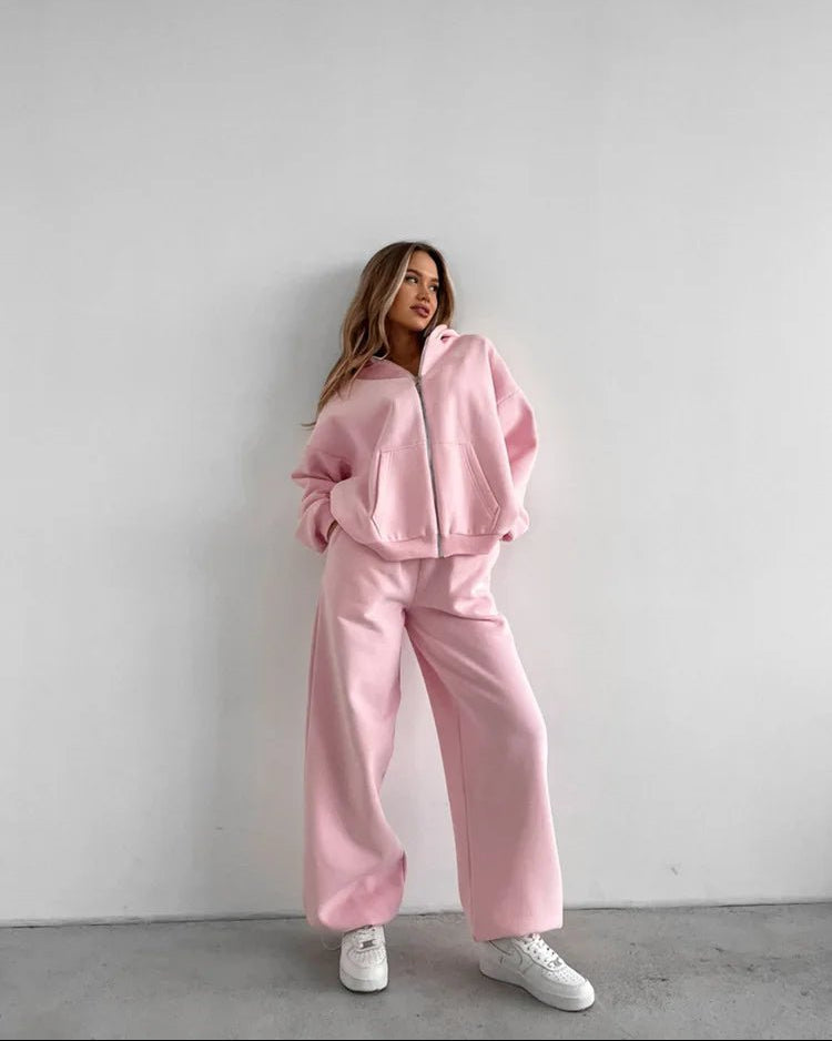 Conjunto deportivo de 2 piezas con sudadera extragrande Cecilia