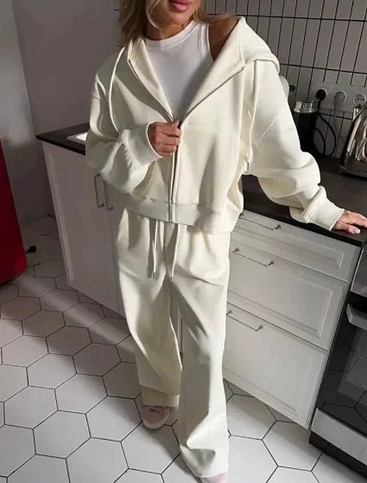Conjunto deportivo de 2 piezas con sudadera extragrande Cecilia