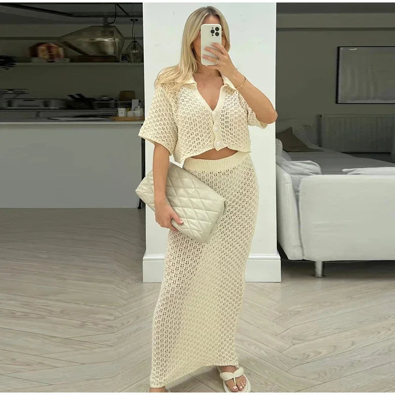 Celeste Crochet Stylish Set