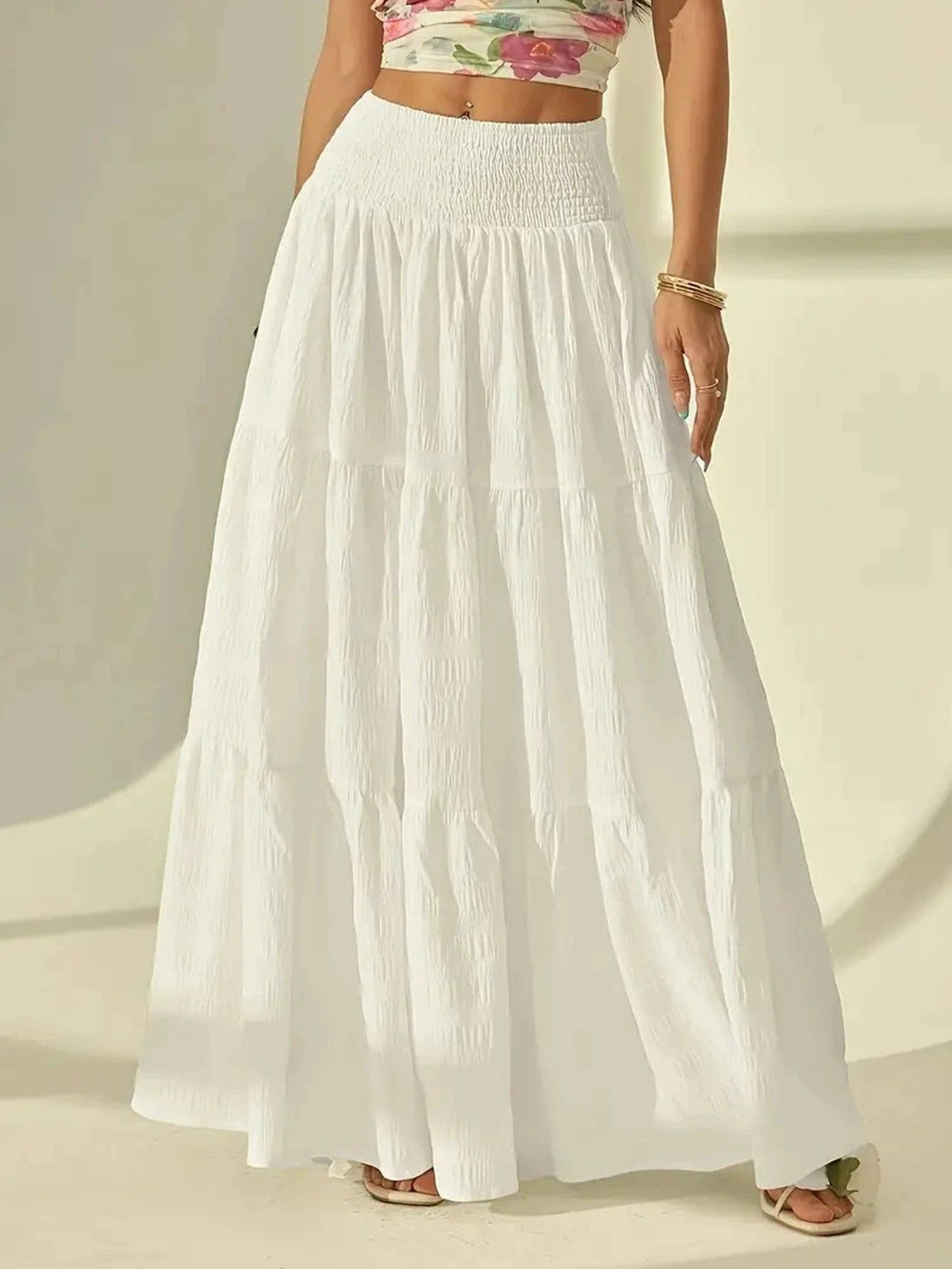 Celeste Layered Maxi Skirt
