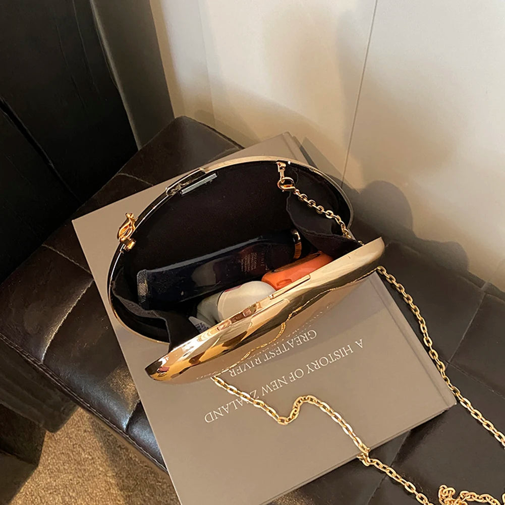 Celeste Shell Shape Evening Clutch