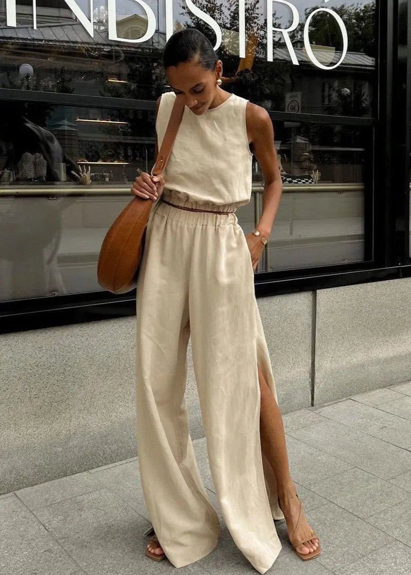 Celeste Wide-Leg Palazzo Set